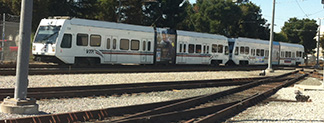 Santa Clara Light Rail Vehicle